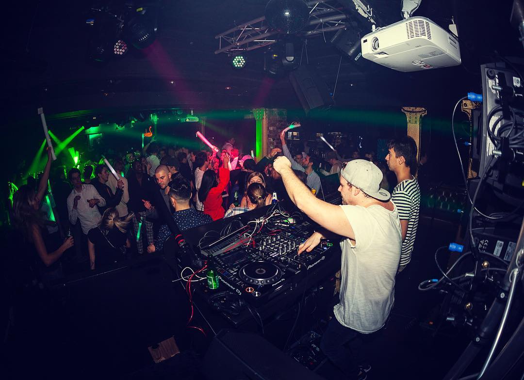 What a blast last time! Back in the box at @theclub_oslo ...