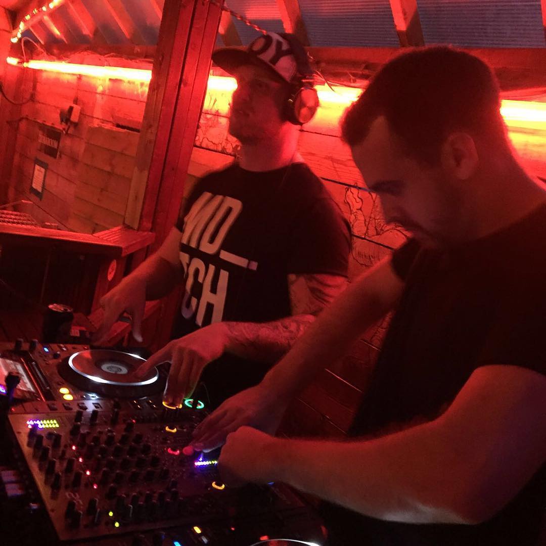 Absolute ledge B2B session with Tony Allen at Cargo on th...