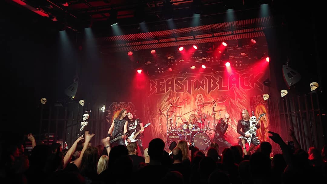 What a show! Beast in Black, Tavastia, Helsinki, Apr 21st...